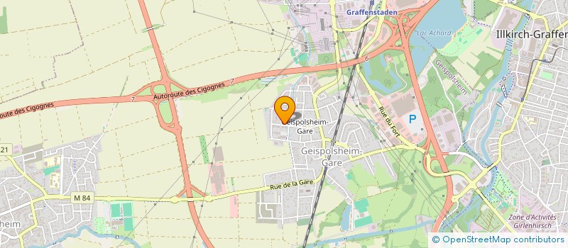 localisation de l'entreprise SCI E.M.E  GEISPOLSHEIM