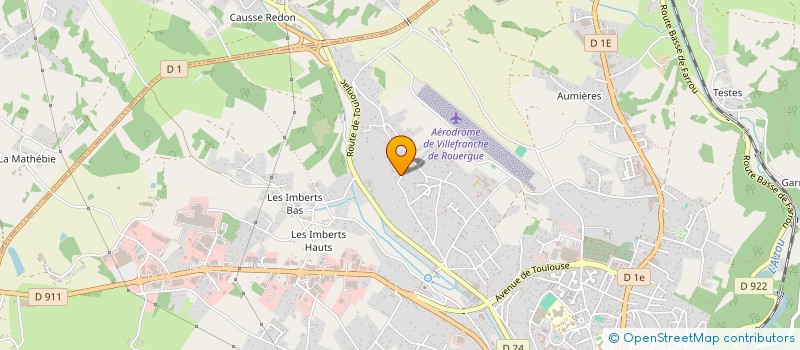 localisation de l'entreprise SCI E.M.G  LE BAS SEGALA