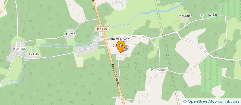 localisation de l'entreprise SCI E.M.J  SAINT-LAURENT-MEDOC