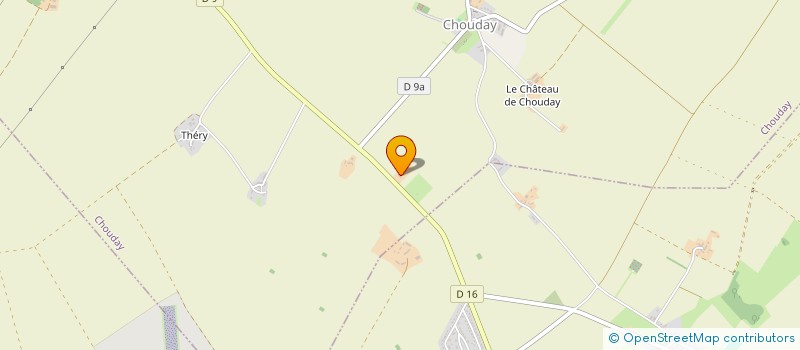 localisation de l'entreprise SCI E.M.T à CHOUDAY