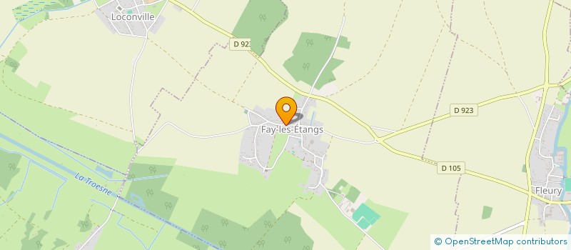 localisation de l'entreprise SCI E.MA.LI  FAY-LES-ETANGS