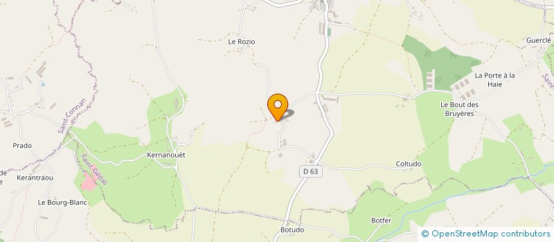 localisation de l'entreprise SCI E-MBC-AUTO  SAINT-GILDAS