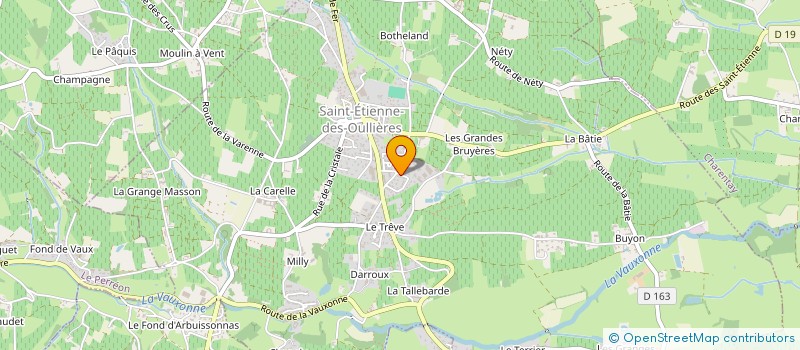 localisation de l'entreprise SCI E.N.A  SAINT-ETIENNE-DES-OULLIERES