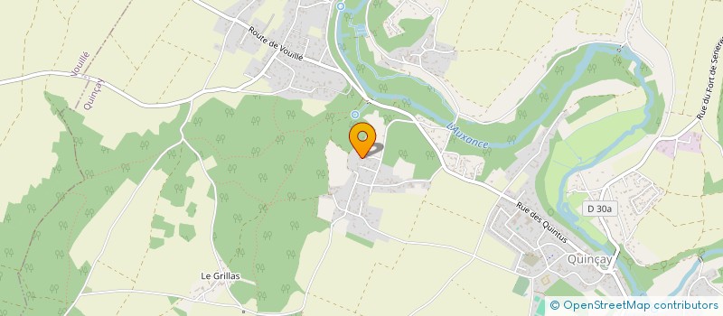 localisation de l'entreprise SCI E.N.IMMO  QUINCAY