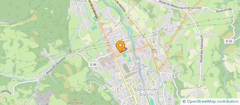 localisation de l'entreprise SCI E NMO  GERDE