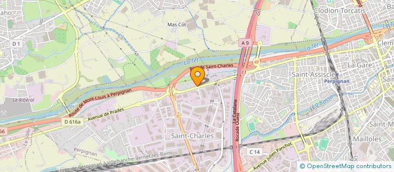 localisation de l'entreprise SCI E.P. à PERPIGNAN