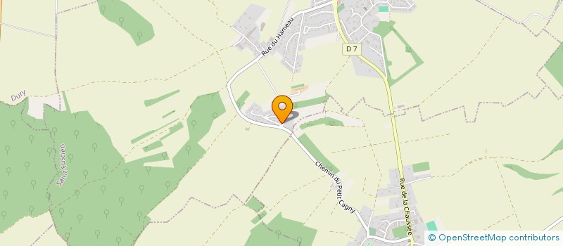 localisation de l'entreprise SCI E P A 11  SAINT-FUSCIEN