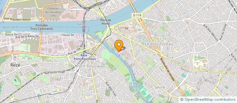 localisation de l'entreprise SCI E P B L à NANTES