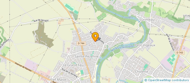 localisation de l'entreprise SCI E&P-IMMO  NIORT
