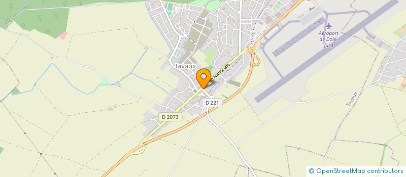 localisation de l'entreprise SCI E.R.R.A  TAVAUX