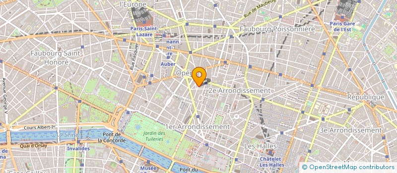 localisation de l'entreprise SCI E R T  PARIS