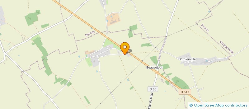 localisation de l'entreprise SCI E.S.A.  CLAVILLE