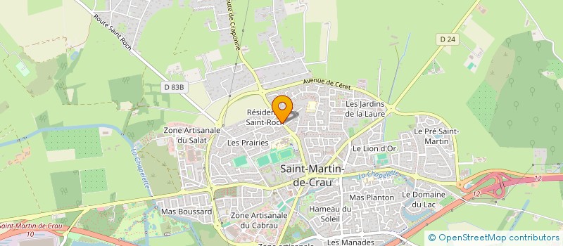 localisation de l'entreprise SCI E S J à SAINT-MARTIN-DE-CRAU