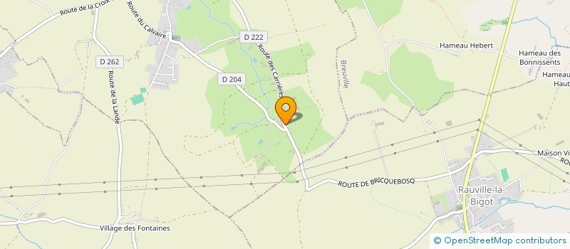 localisation de l'entreprise SCI E.S.M.E  BRICQUEBOSQ