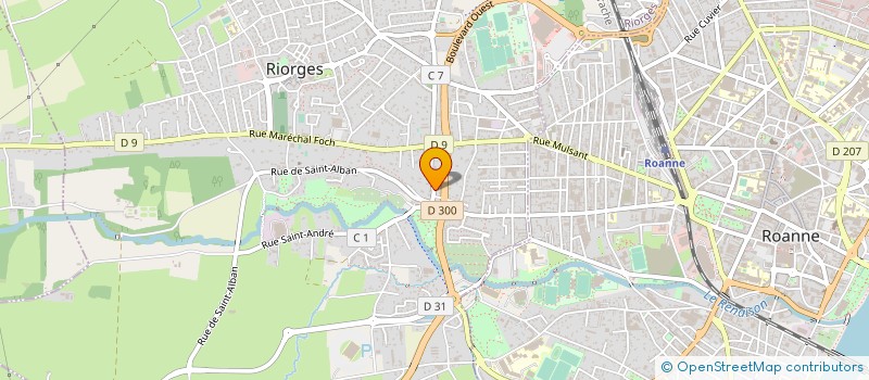 localisation de l'entreprise SCI E S O à RIORGES