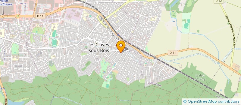 localisation de l'entreprise SCI E S P à LES CLAYES-SOUS-BOIS