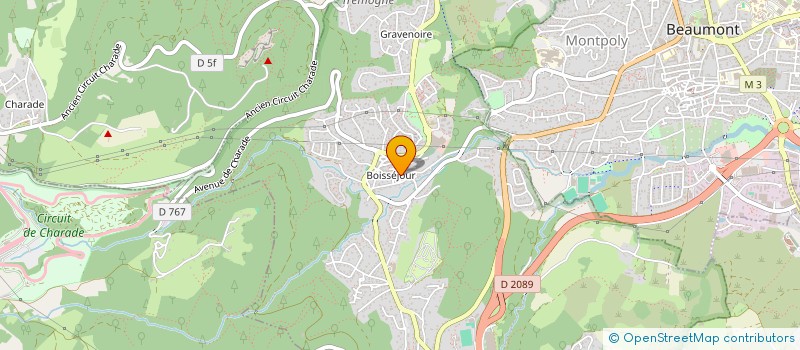 localisation de l'entreprise SCI E SOTONYI ET FILLE  CEYRAT