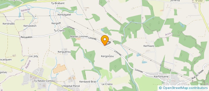 localisation de l'entreprise SCI E.T.  REDENE