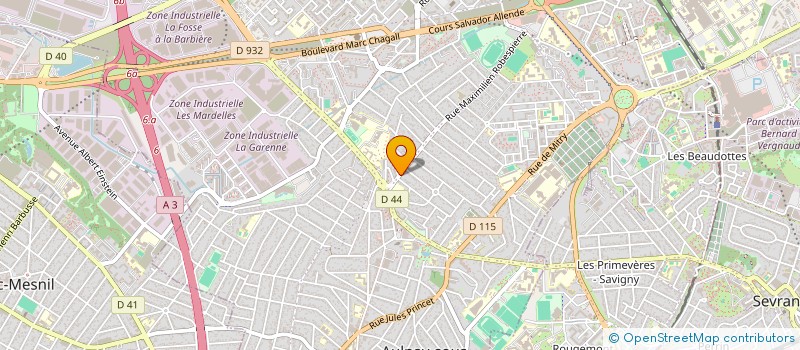 localisation de l'entreprise SCI E.T.C.M à AULNAY-SOUS-BOIS