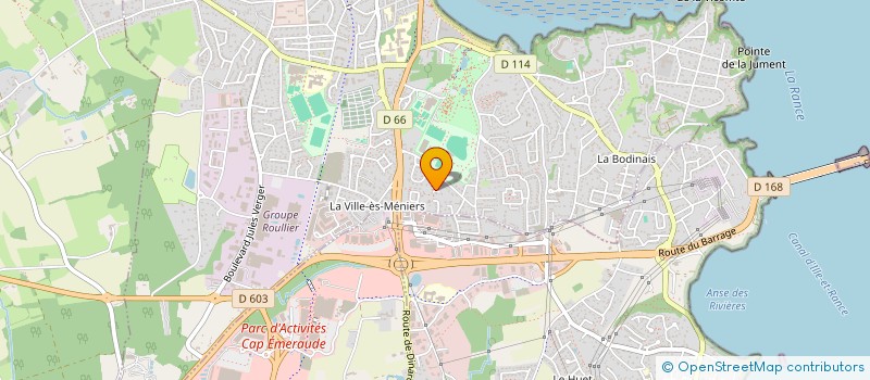 localisation de l'entreprise SCI E.T.O  DINARD