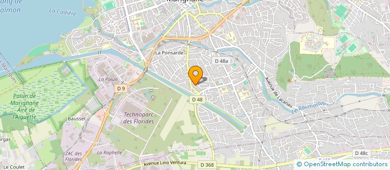 localisation de l'entreprise SCI E.U LA SOURCE à MARIGNANE