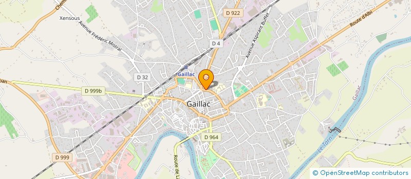 localisation de l'entreprise SCI E.V.J à GAILLAC