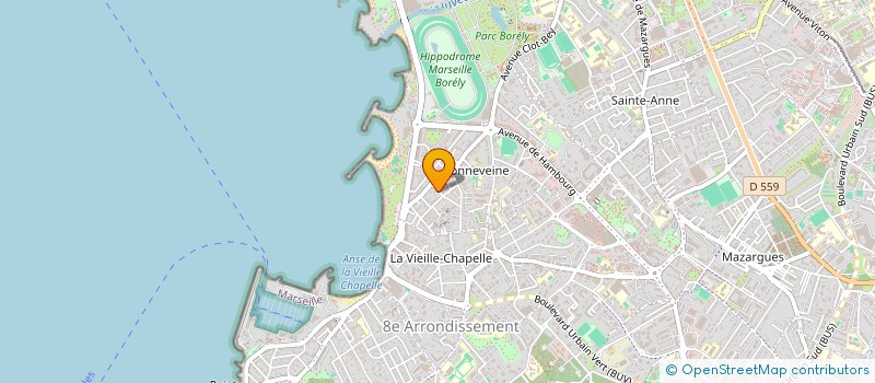 localisation de l'entreprise SCI E.V.S. à MARSEILLE