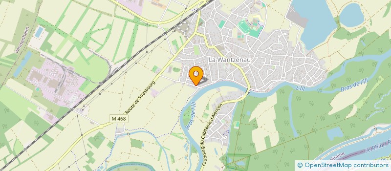 localisation de l'entreprise SCI E13  LA WANTZENAU