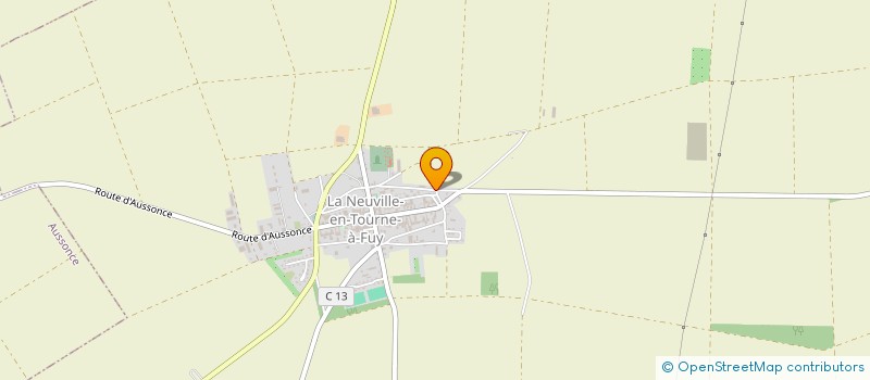 localisation de l'entreprise SCI E2  LA NEUVILLE-EN-TOURNE-A-FUY