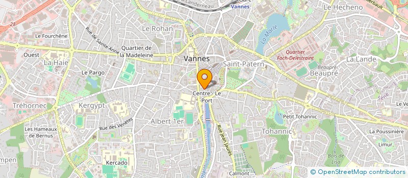 localisation de l'entreprise SCI E2A à VANNES