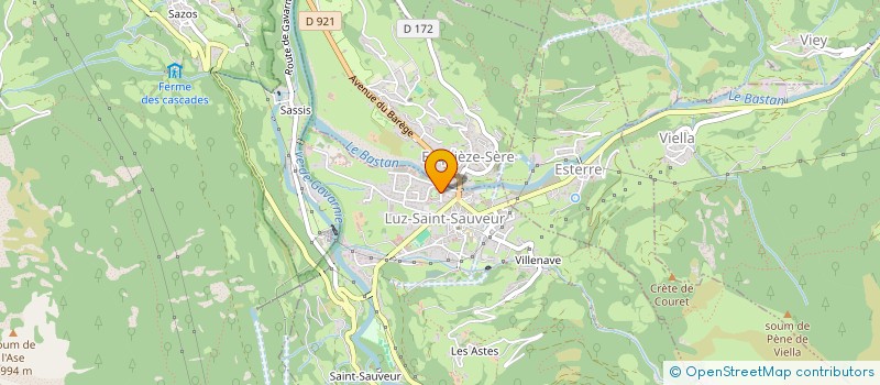 localisation de l'entreprise SCI E2M  LUZ-SAINT-SAUVEUR