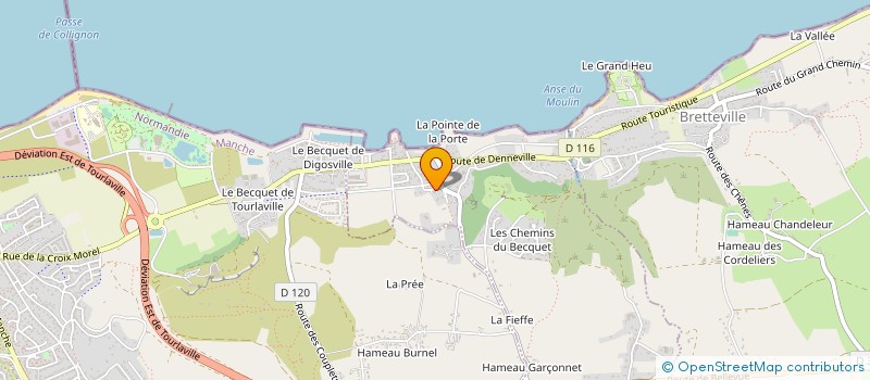 localisation de l'entreprise SCI E2MC  DIGOSVILLE