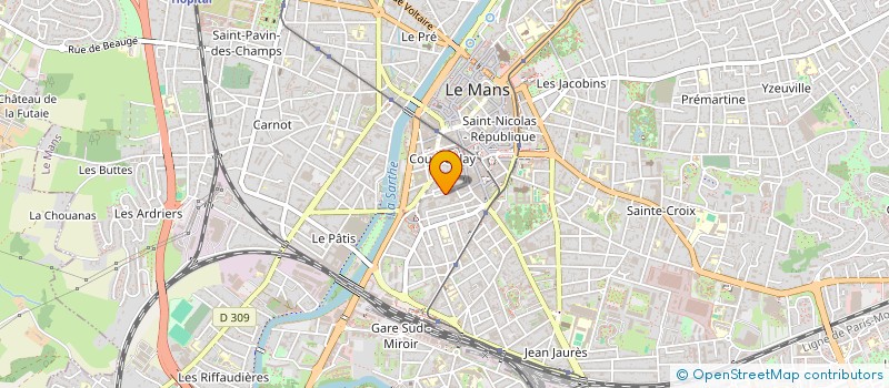 localisation de l'entreprise SCI E2MI  LE MANS