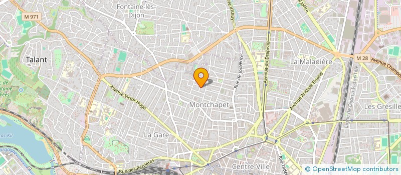 localisation de l'entreprise SCI E2S à DIJON