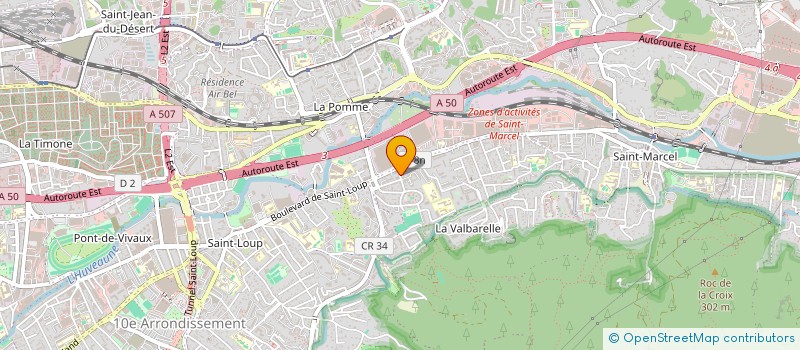 localisation de l'entreprise SCI E3A IMMOBILIER à MARSEILLE
