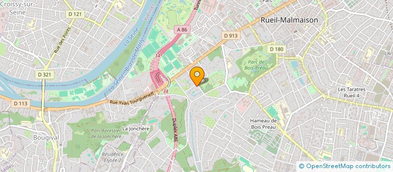 localisation de l'entreprise SCI E3P à RUEIL-MALMAISON