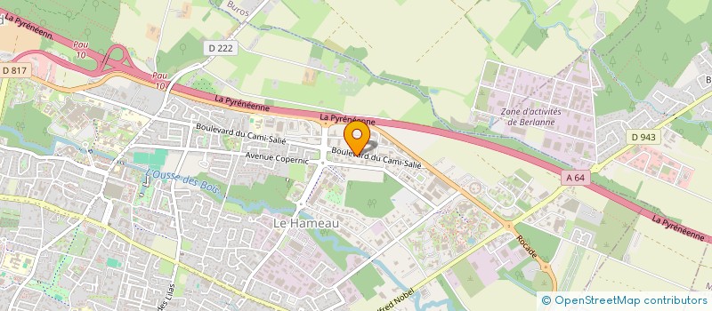 localisation de l'entreprise SCI EADH à PAU