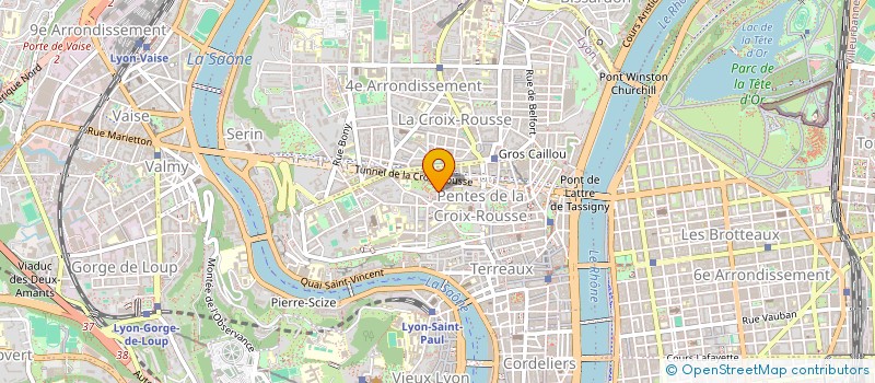 localisation de l'entreprise SCI EAGLE à LYON