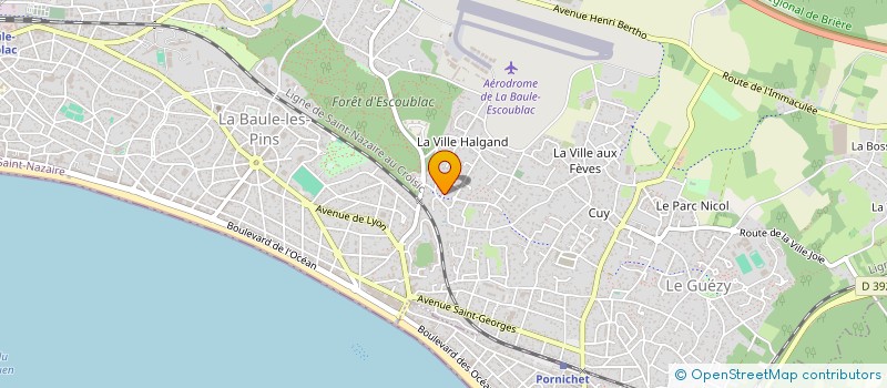 localisation de l'entreprise SCI EAGLE 4  LA BAULE-ESCOUBLAC