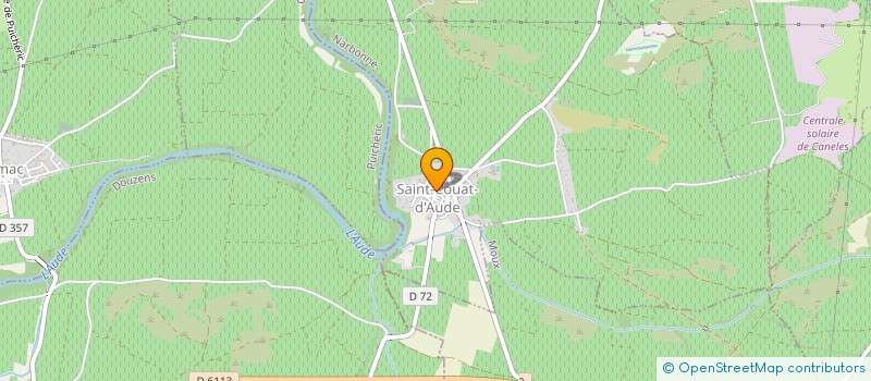 localisation de l'entreprise SCI EAGLE à SAINT-COUAT-D'AUDE