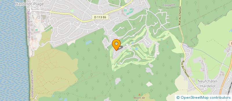 localisation de l'entreprise SCI EAGLE  NEUFCHATEL-HARDELOT