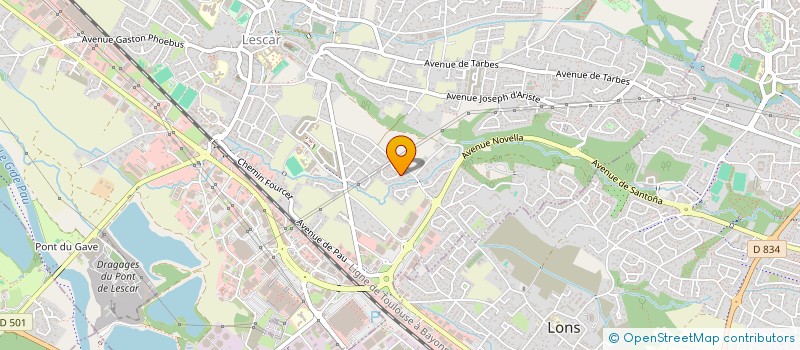 localisation de l'entreprise SCI EAGLE  LESCAR