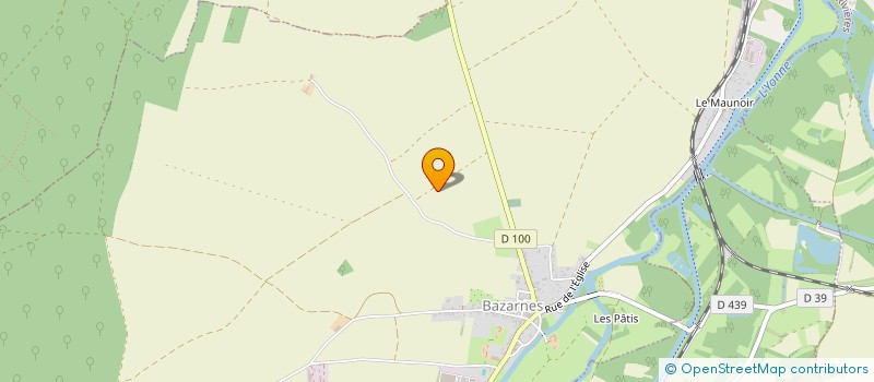 localisation de l'entreprise SCI EAPF  BAZARNES