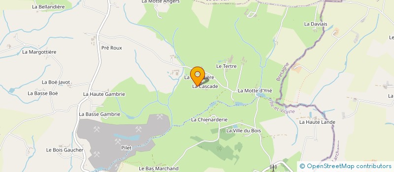 localisation de l'entreprise SCI EARENDEL  LA CHAPELLE FLEURIGNE