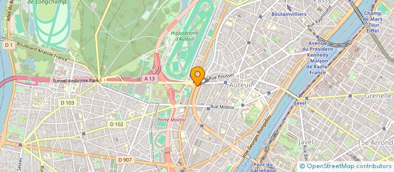 localisation de l'entreprise SCI EAS  PARIS