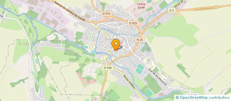 localisation de l'entreprise SCI EASIWAERT  DOULLENS