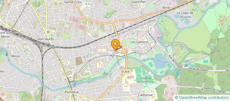 localisation de l'entreprise SCI EASN FAMILY  LE MANS