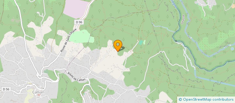 localisation de l'entreprise SCI EASTNOR  MONTAUROUX