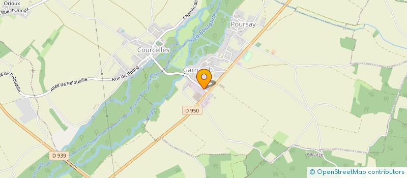 localisation de l'entreprise SCI EASY BAT  POURSAY-GARNAUD