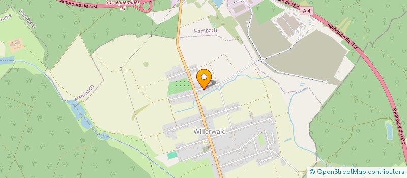 localisation de l'entreprise SCI EASY HOME  WILLERWALD